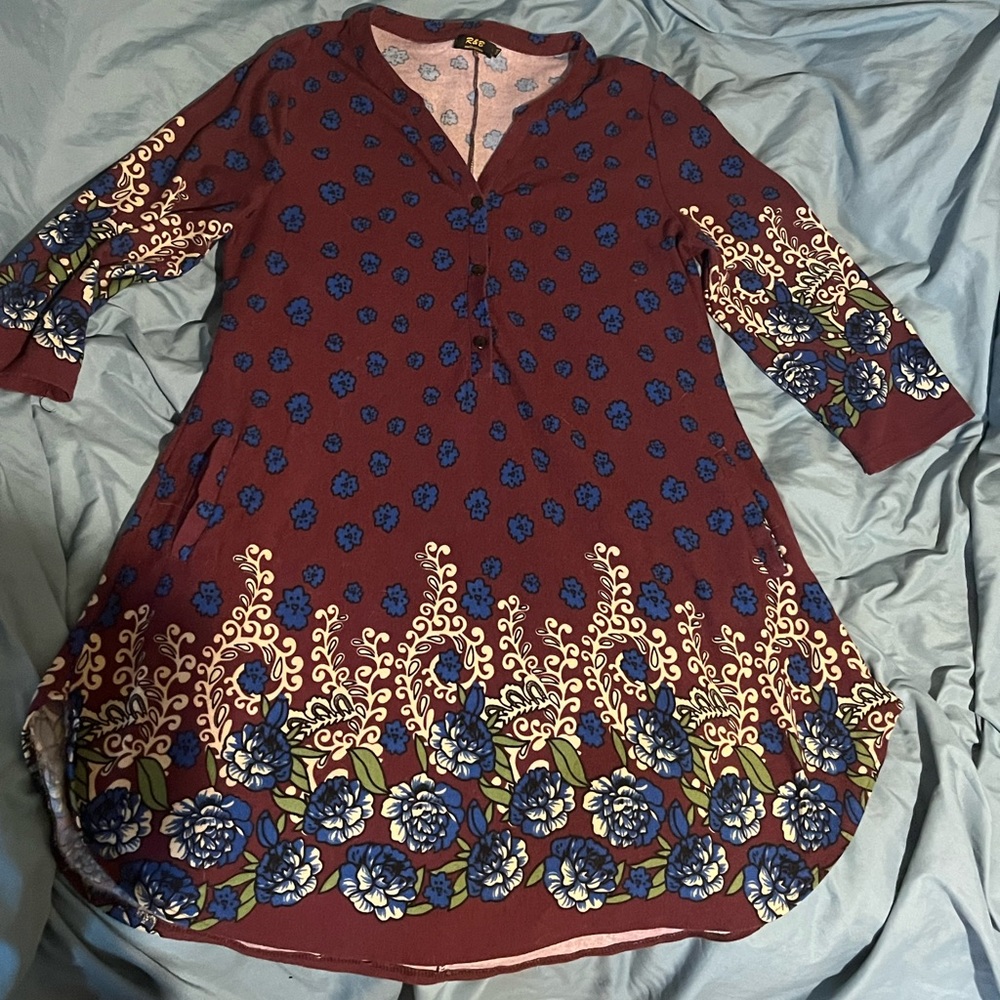 Stretch Knit Dress with Pockets!